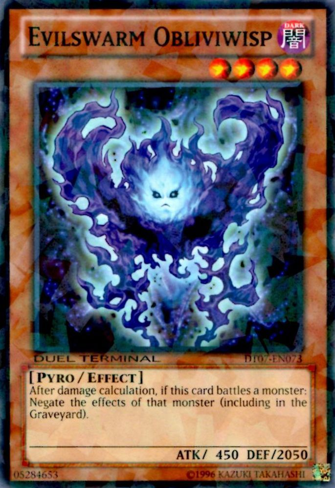 Evilswarm Obliviwisp [DT07-EN073] Common | Odin's Place