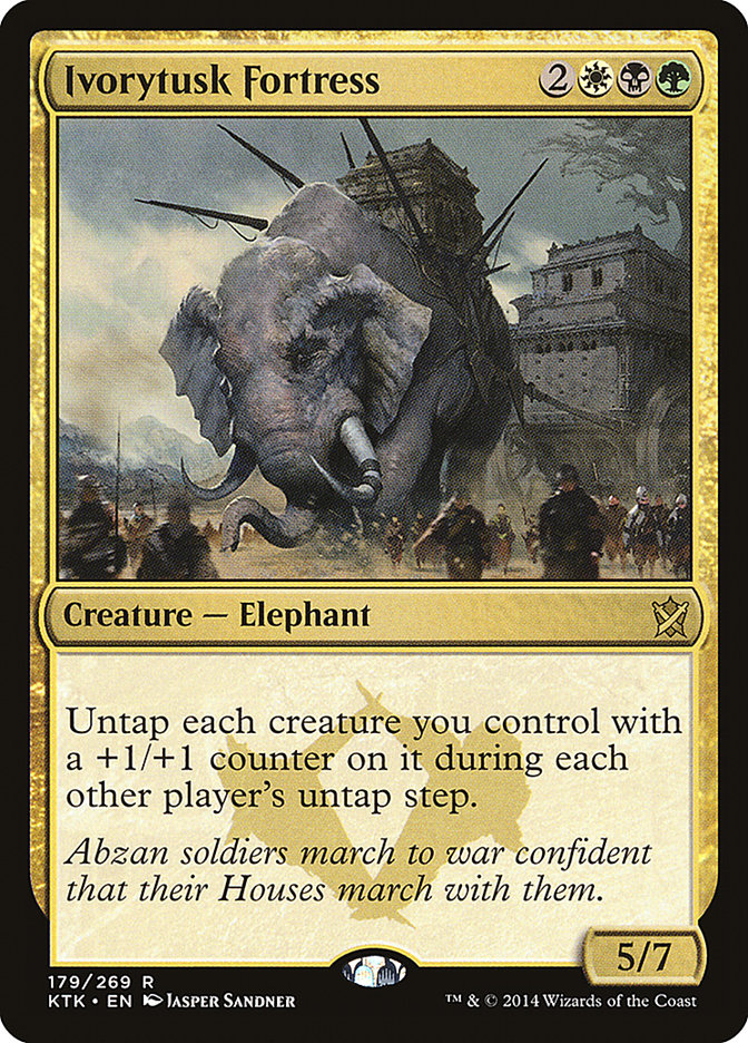 Ivorytusk Fortress (179) [Khans of Tarkir] | Odin's Place