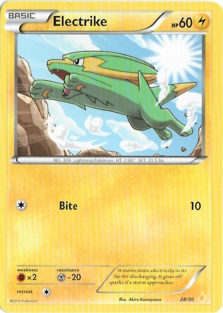 Electrike (28/30) [XY: Trainer Kit 3 - Pikachu Libre] | Odin's Place