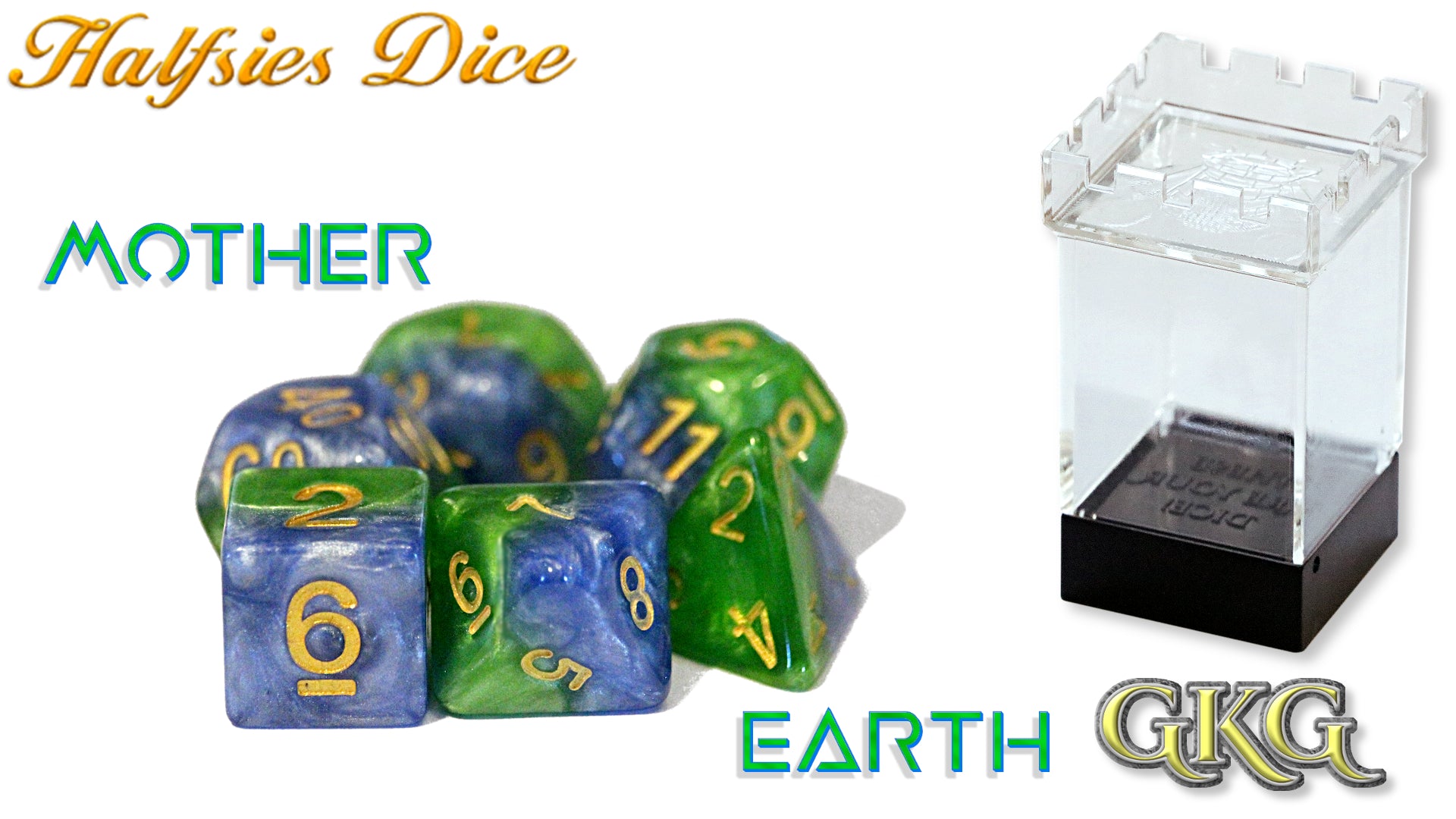Gate Keeper Games Halfsies Dice: Mother Earth | Odin's Place