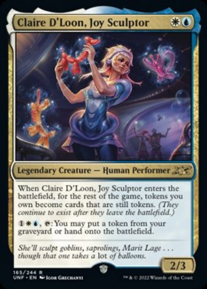 Claire D'Loon, Joy Sculptor [Unfinity] | Odin's Place