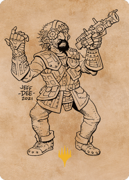 Jan Jansen, Chaos Crafter Art Card (Gold-Stamped) [Commander Legends: Battle for Baldur's Gate Art Series] | Odin's Place