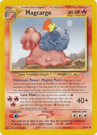 Magcargo (33/64) [Neo Revelation Unlimited] | Odin's Place