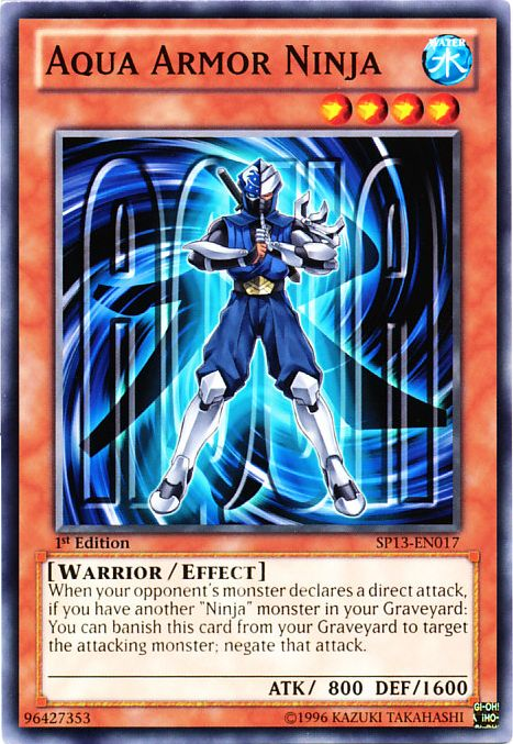 Aqua Armor Ninja [SP13-EN017] Common | Odin's Place