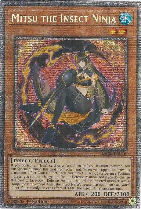 Mitsu the Insect Ninja [DABL-EN016] Starlight Rare | Odin's Place