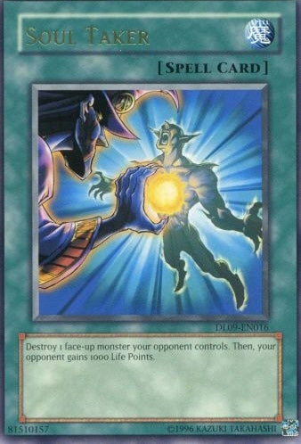 Soul Taker (Green) [DL09-EN016] Rare | Odin's Place