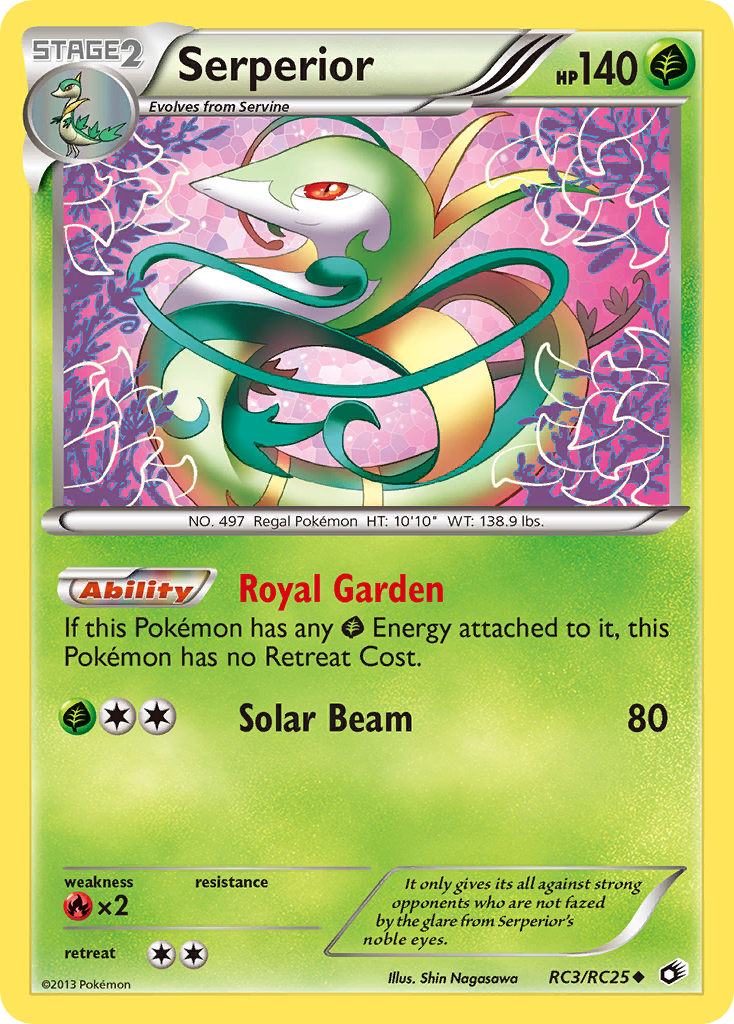 Serperior (RC3/RC25) [Black & White: Legendary Treasures] | Odin's Place