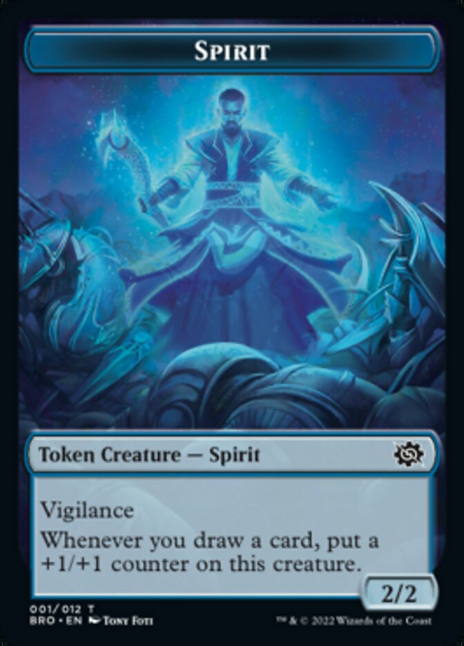 Spirit Token [The Brothers' War Tokens] | Odin's Place