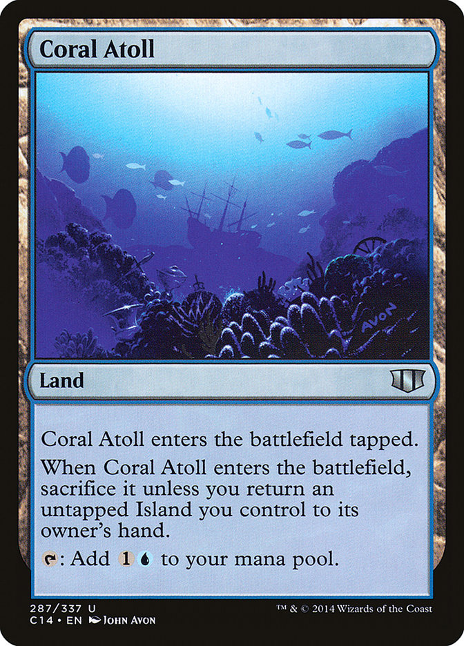 Coral Atoll (287) [Commander 2014] | Odin's Place
