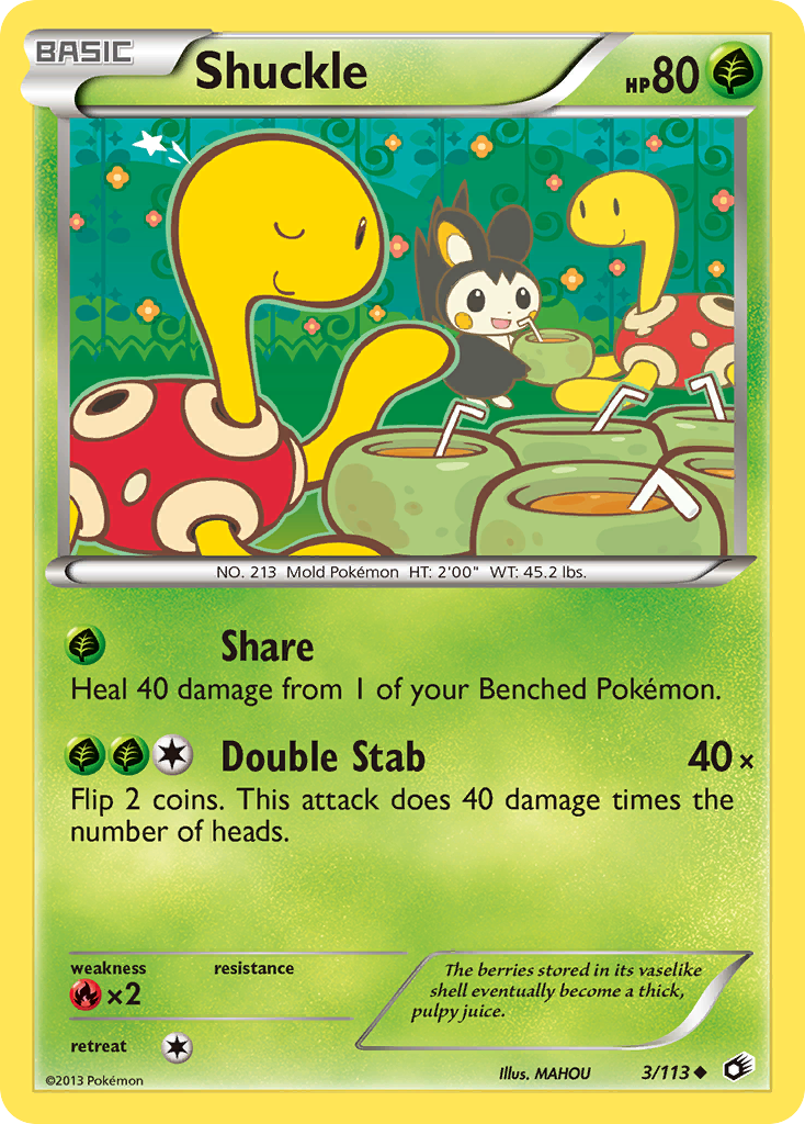 Shuckle (3/113) [Black & White: Legendary Treasures] | Odin's Place