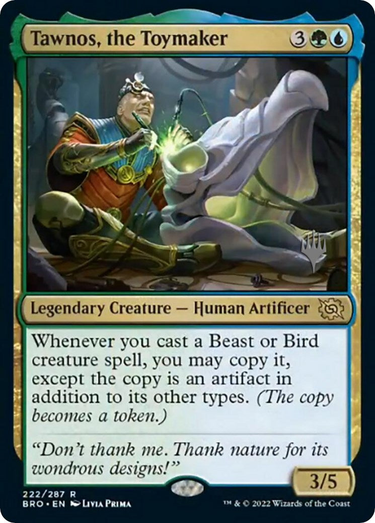 Tawnos, the Toymaker (Promo Pack) [The Brothers' War Promos] | Odin's Place