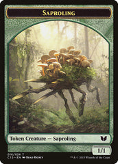 Snake (021) // Saproling Double-Sided Token [Commander 2015 Tokens] | Odin's Place