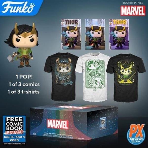 Free Comic Book Day 2020 Funko Previews Exclusive Marvel Mystery Box A Size LG | Odin's Place