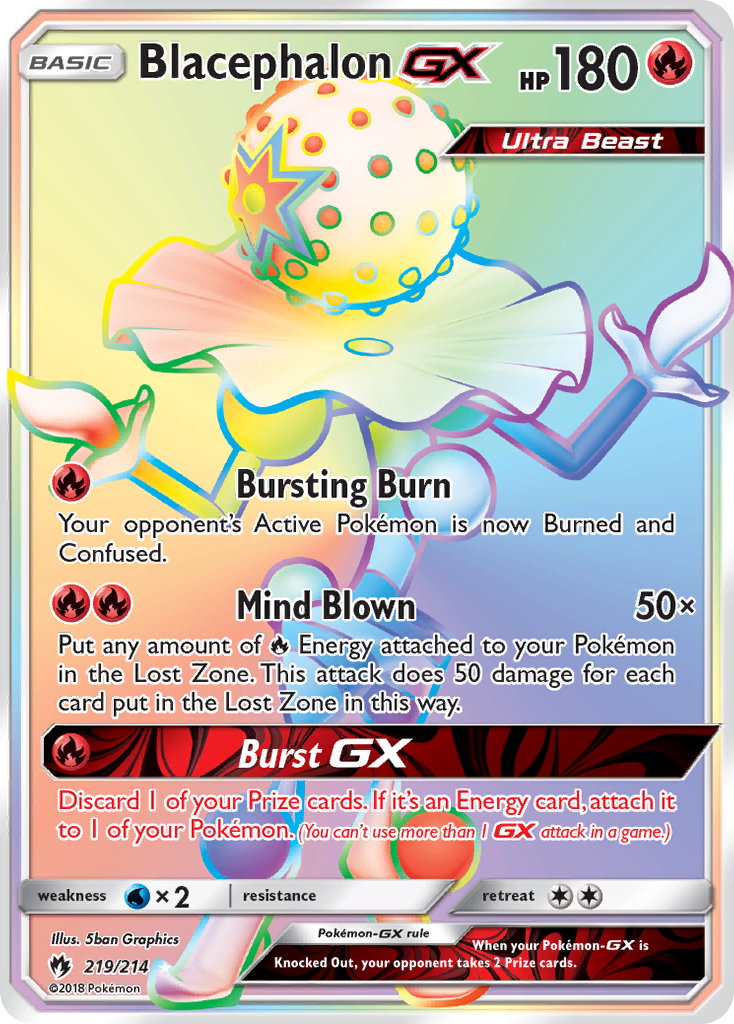 Blacephalon GX (219/214) [Sun & Moon: Lost Thunder] | Odin's Place