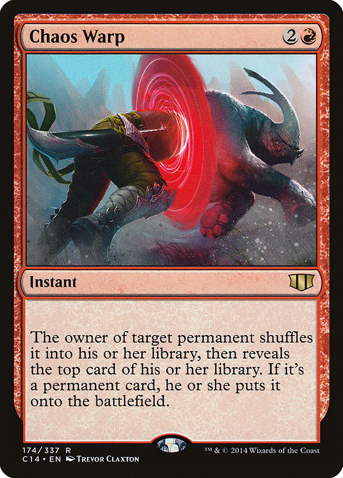 Chaos Warp (174) [Commander 2014] | Odin's Place