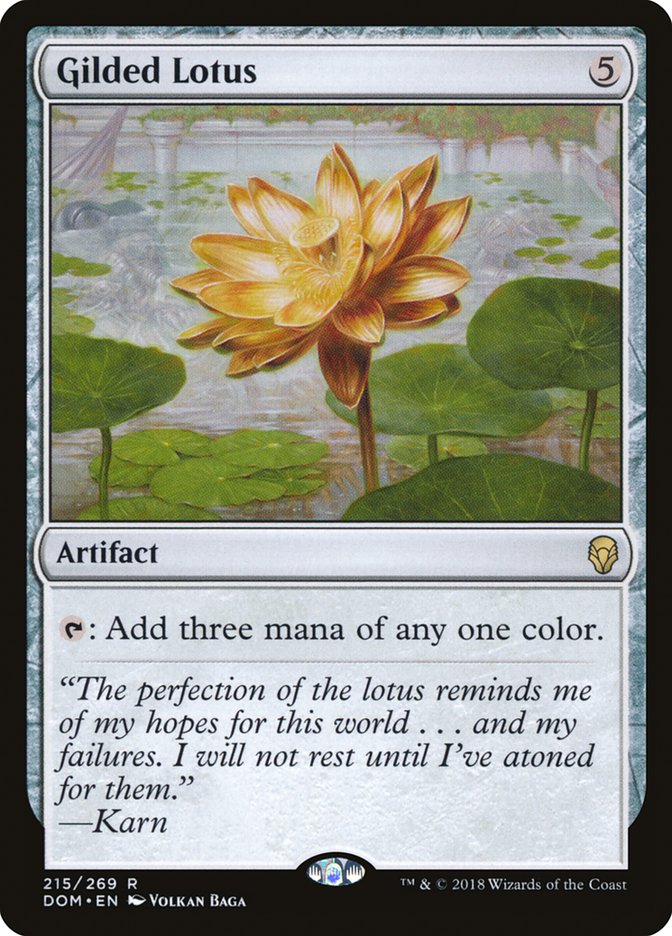 Gilded Lotus (215) [Dominaria] | Odin's Place