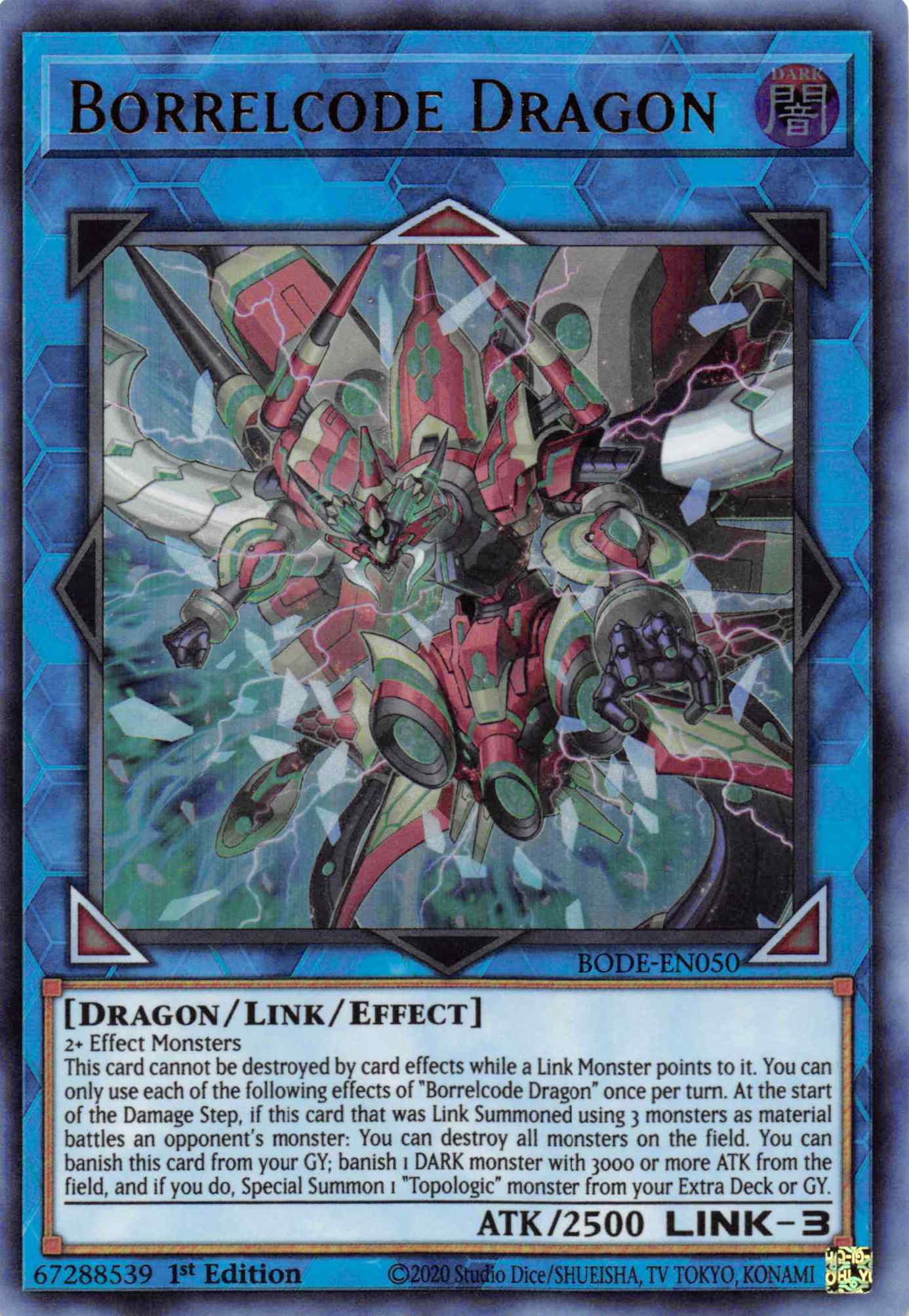Borrelcode Dragon [BODE-EN050] Ultra Rare | Odin's Place