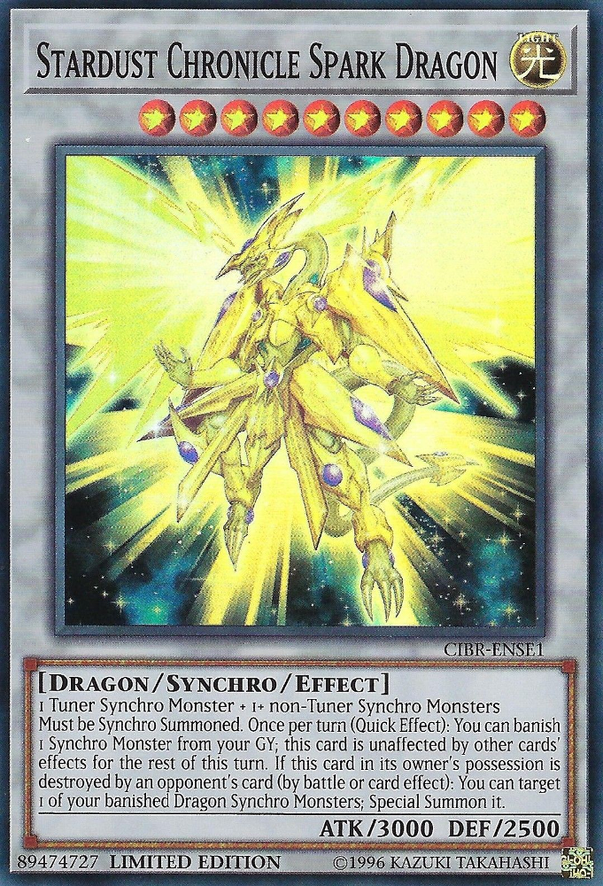 Stardust Chronicle Spark Dragon [CIBR-ENSE1] Super Rare | Odin's Place