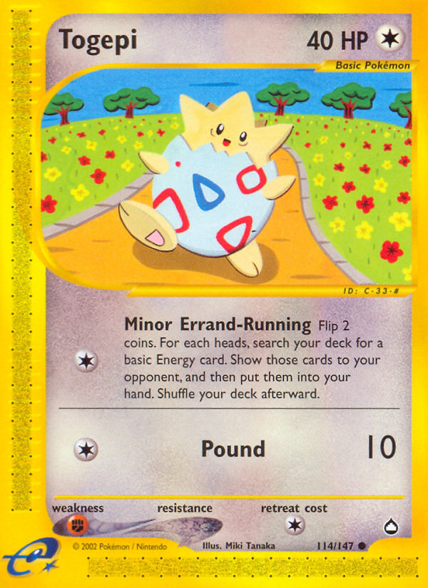 Togepi (114/147) [Aquapolis] | Odin's Place