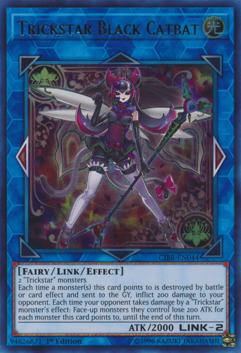 Trickstar Black Catbat [CIBR-EN044] Ultra Rare | Odin's Place
