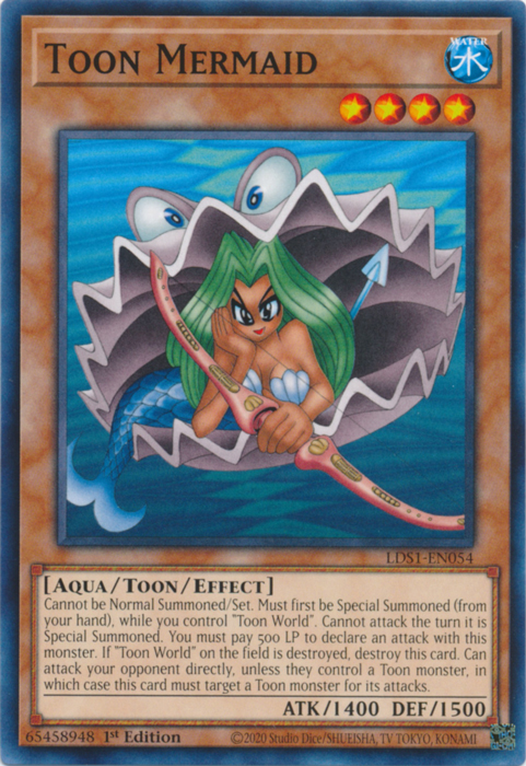 Toon Mermaid [LDS1-EN054] Common | Odin's Place