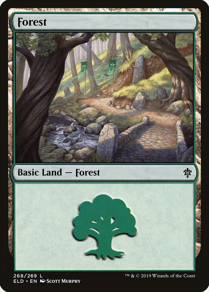 Forest (268) [Throne of Eldraine] | Odin's Place