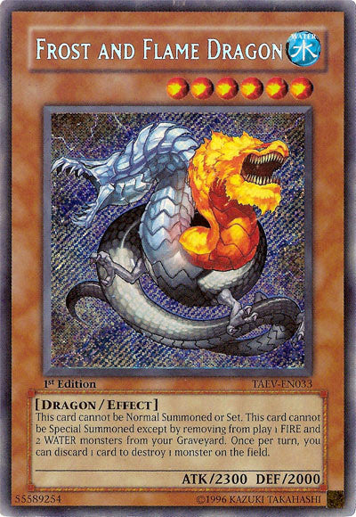 Frost and Flame Dragon [TAEV-EN033] Secret Rare | Odin's Place