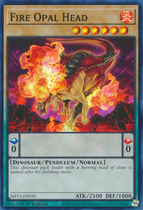 Fire Opal Head [MP23-EN050] Super Rare | Odin's Place