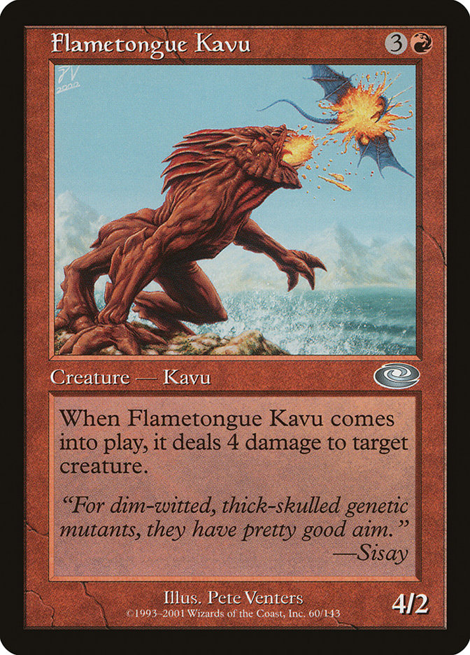 Flametongue Kavu (60) [Planeshift] | Odin's Place