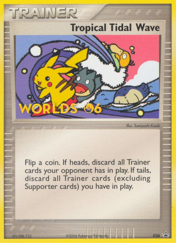 Tropical Tidal Wave (036) [Nintendo: Black Star Promos] | Odin's Place