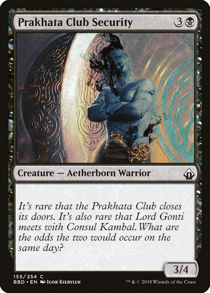 Prakhata Club Security (155) [Battlebond] | Odin's Place