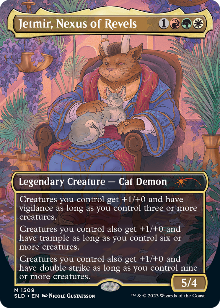Jetmir, Nexus of Revels // Jetmir, Nexus of Revels [Secret Lair Commander Deck: Raining Cats and Dogs] | Odin's Place