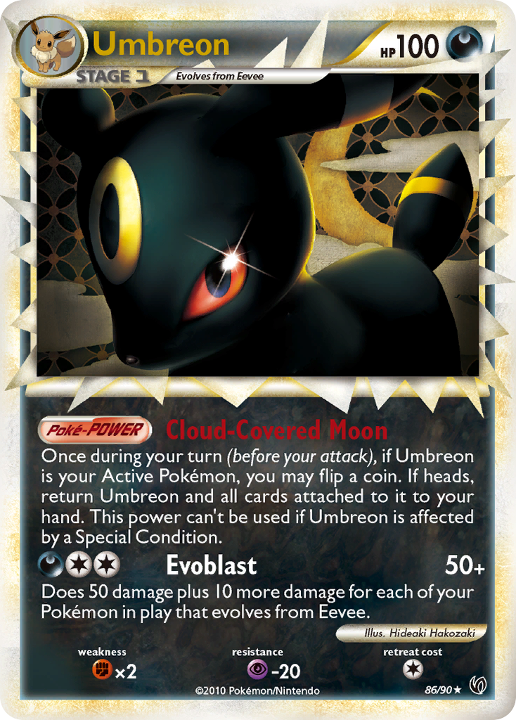 Umbreon (86/90) [HeartGold & SoulSilver: Undaunted] | Odin's Place