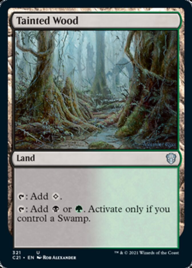Tainted Wood [Commander 2021] | Odin's Place
