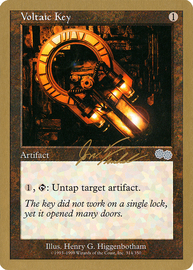 Voltaic Key (Jon Finkel) [World Championship Decks 2000] | Odin's Place