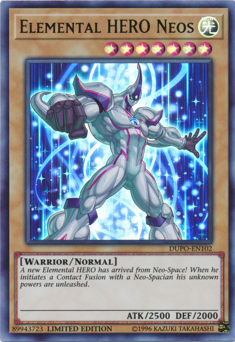 Elemental Hero Neos [DUPO-EN102] Ultra Rare | Odin's Place