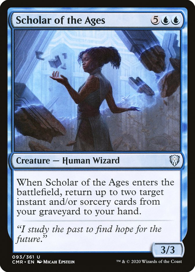 Scholar of the Ages [Commander Legends] | Odin's Place