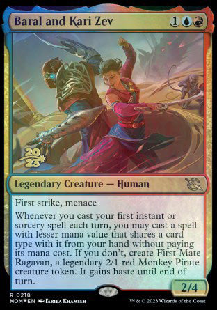 Baral and Kari Zev [March of the Machine Prerelease Promos] | Odin's Place