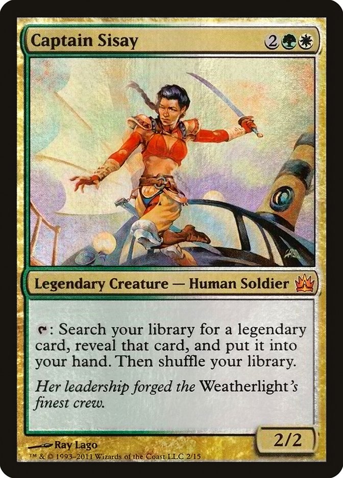Captain Sisay (2) [From the Vault: Legends] | Odin's Place
