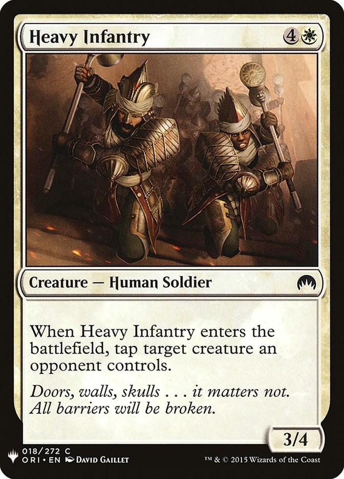 Heavy Infantry [Mystery Booster] | Odin's Place