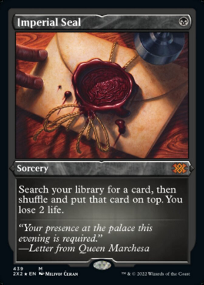 Imperial Seal (Foil Etched) [Double Masters 2022] | Odin's Place