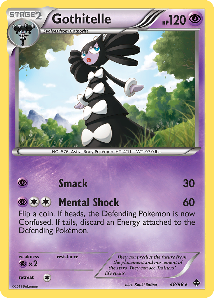 Gothitelle (48/98) [Black & White: Emerging Powers] | Odin's Place