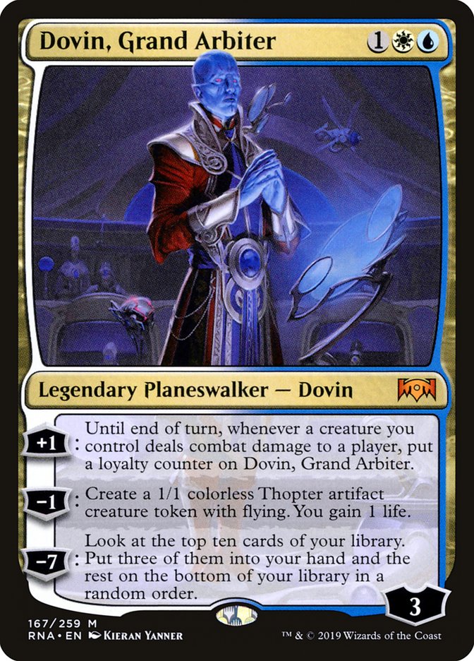 Dovin, Grand Arbiter (167) [Ravnica Allegiance] | Odin's Place