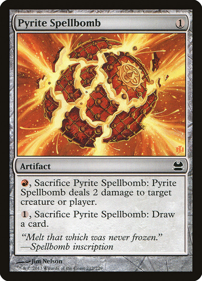 Pyrite Spellbomb (212) [Modern Masters] | Odin's Place