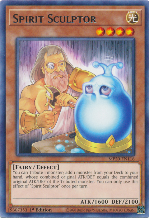 Spirit Sculptor [MP20-EN116] Rare | Odin's Place
