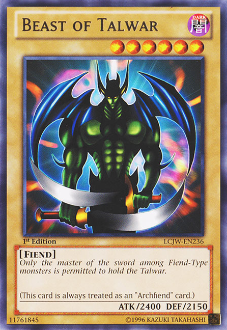 Beast of Talwar [LCJW-EN236] Rare | Odin's Place