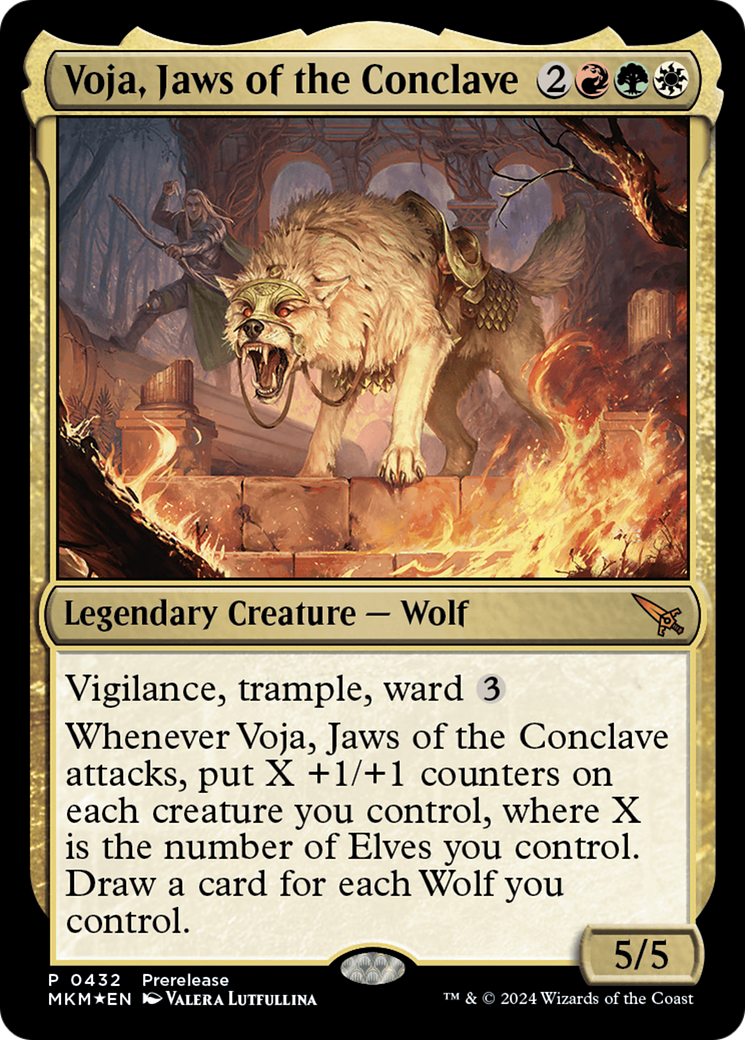 Voja, Jaws of the Conclave [Murders at Karlov Manor Prerelease Promos] | Odin's Place