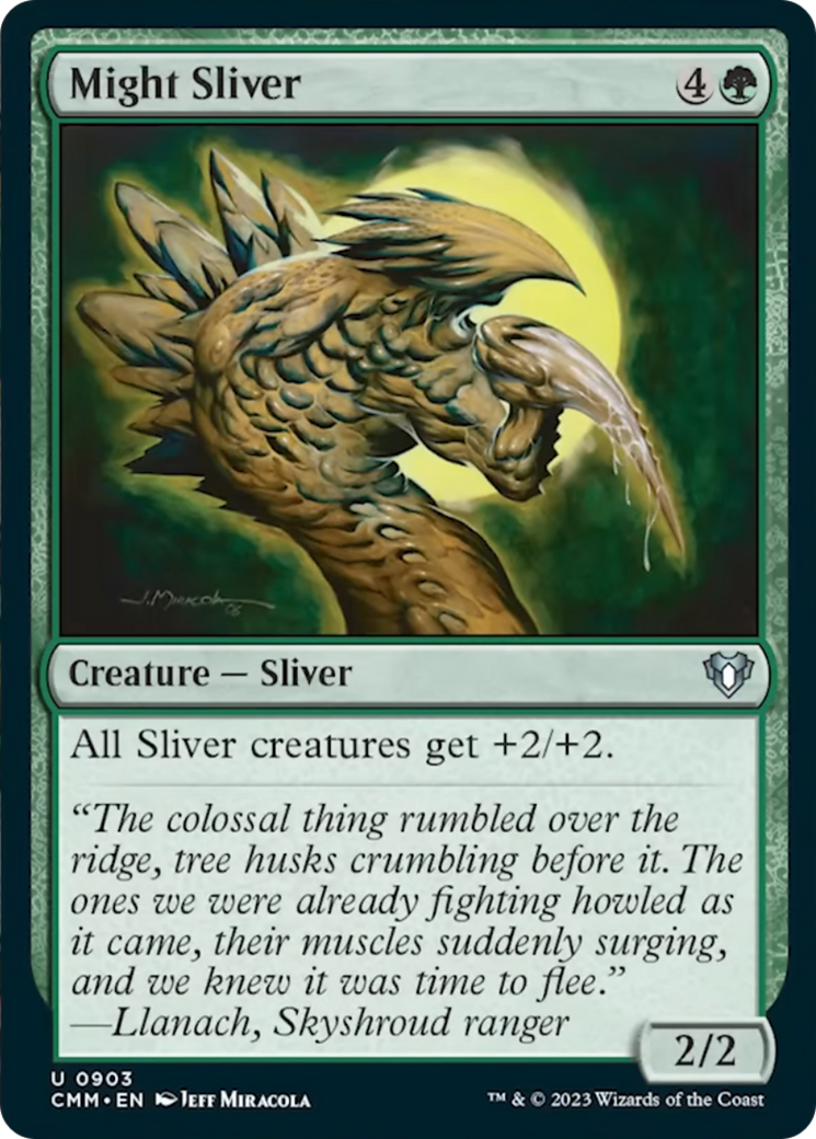 Might Sliver [Commander Masters] | Odin's Place