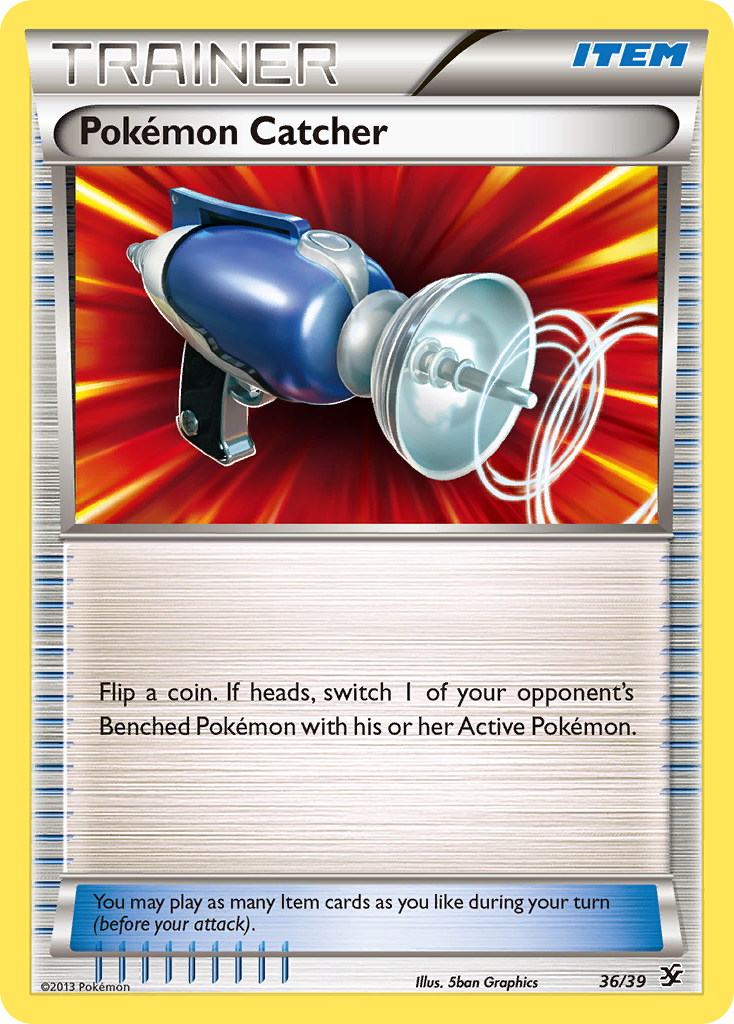 Pokemon Catcher (36/39) [XY: Kalos Starter Set] | Odin's Place
