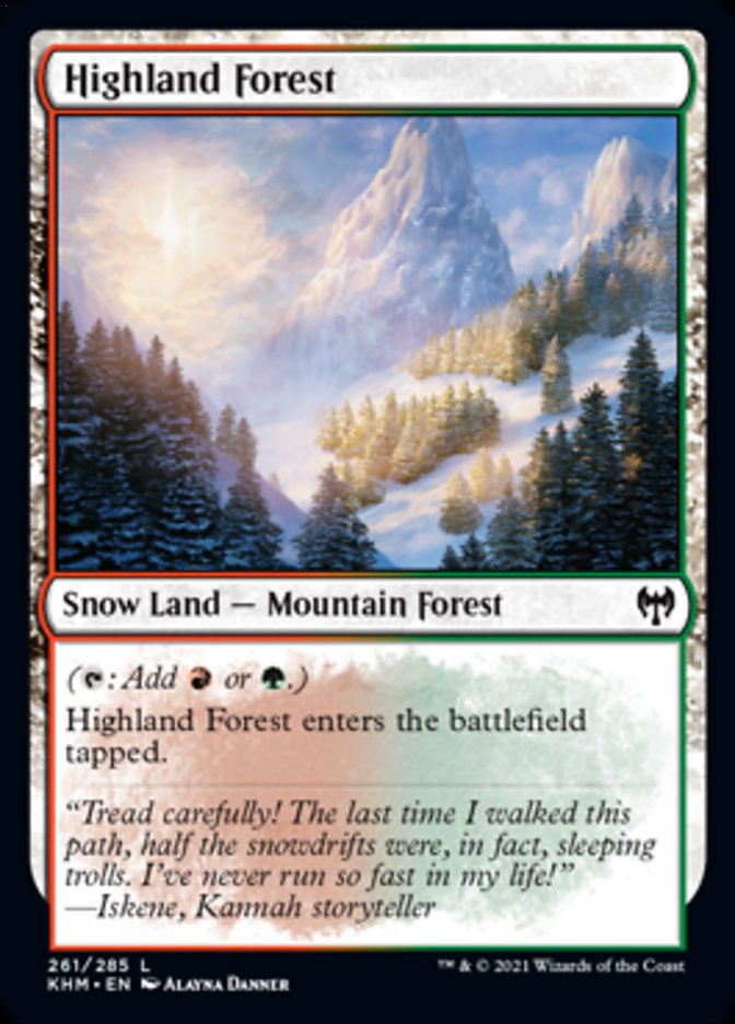 Highland Forest [Kaldheim] | Odin's Place